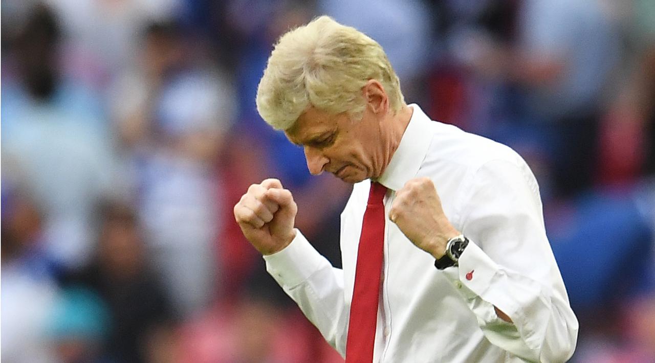 Manajer Arsenal, Arsene Wenger.