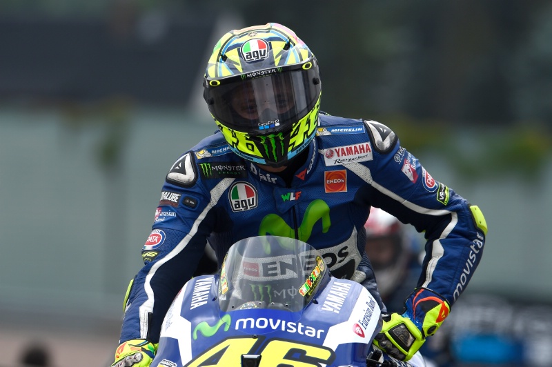 Pebalap Movistar Yamaha, Valentino Rossi.