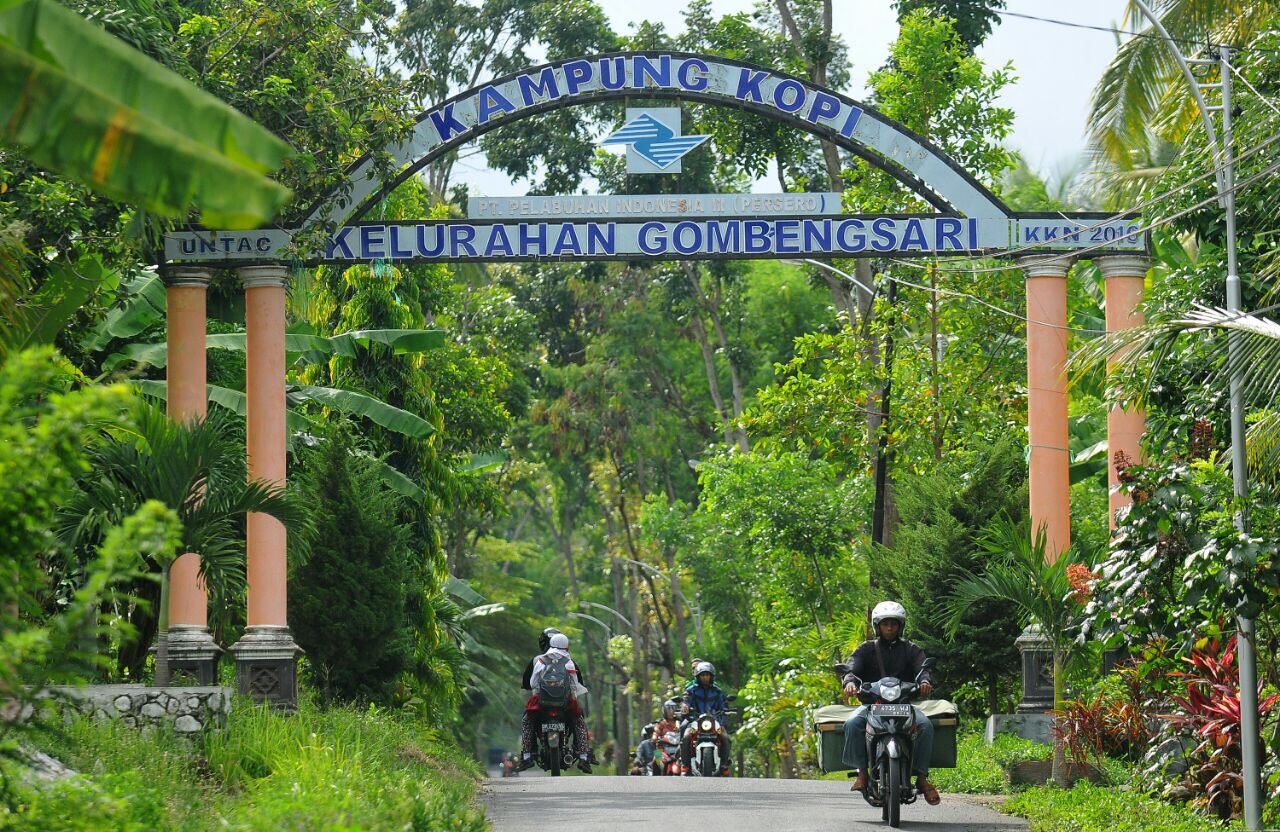 Salah satu kampung kopi Banyuwangi