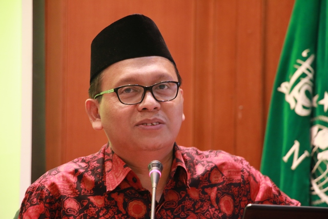 PENJELASAN: H Rumadi Ahmad, Ketua Lembaga Kajian dan Pengembangan Sumber Daya Manusia (Lakpesdam) PBNU. (foto: ist)