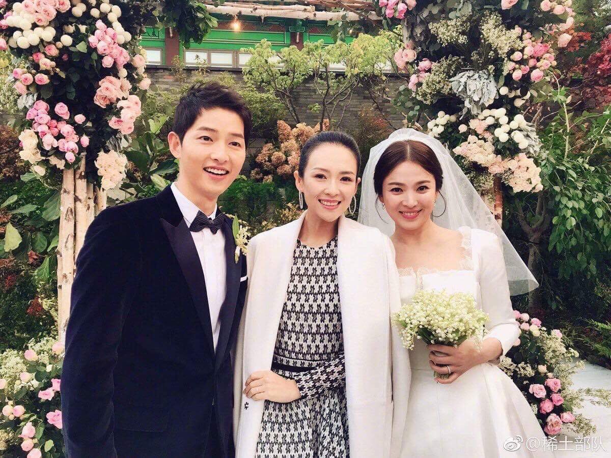 Suasana usai pernikahan Song Joong Ki dan Song Hye Kyo