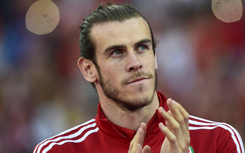 Pemain Real Madrid Gareth Bale.