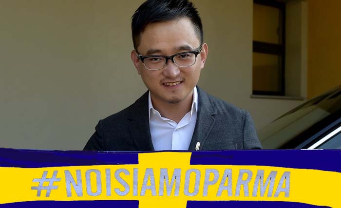 Jiang Lizhang asal Tiongkok dari Double-Edged Sports, pemilik mayoritas saham Parma. (foto: afp)