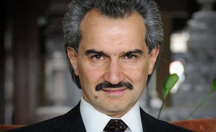 Pangeran Al Waleed bin Talal. Kekayaannya sekitar Rp 240 triliun. (foto: dokumentasi)