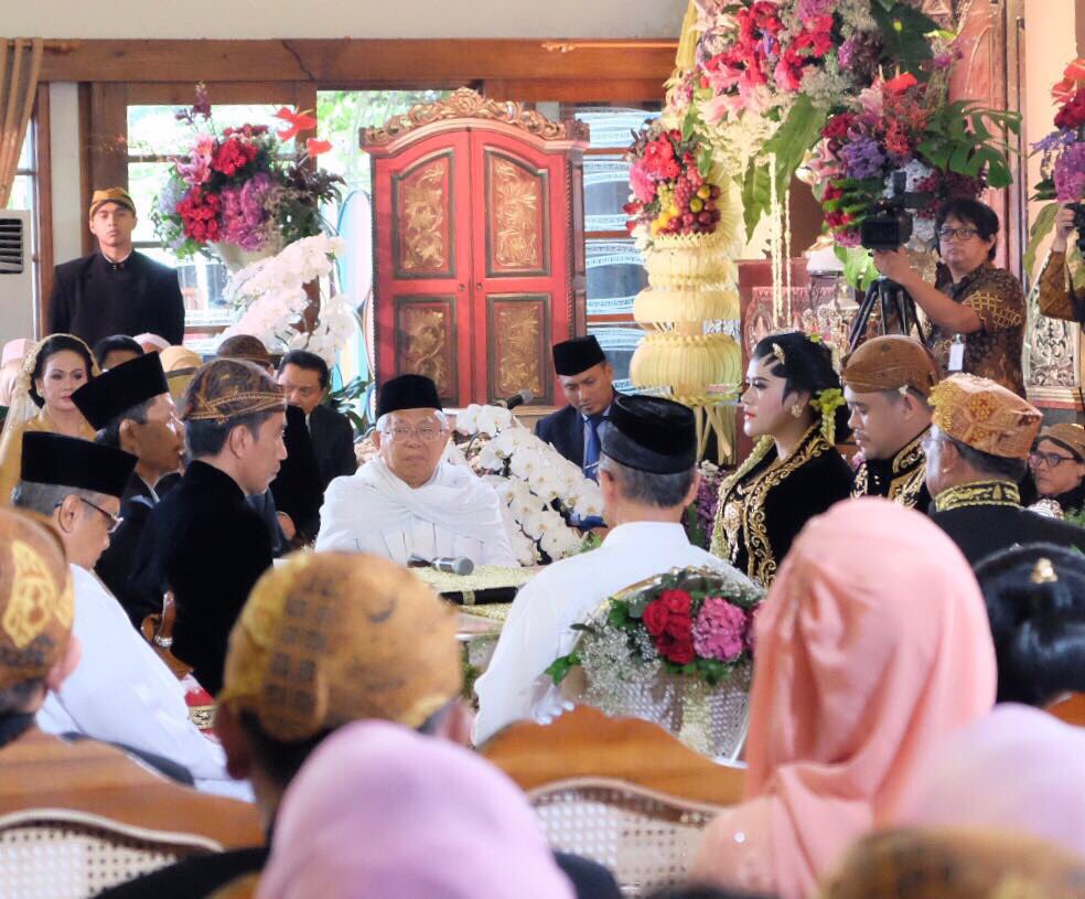 Prosesi Akad Nikah, Kahiyang Ayu dan Bobby Nasution, Rabu, 8 November 2017. (Foto: Istimewa)