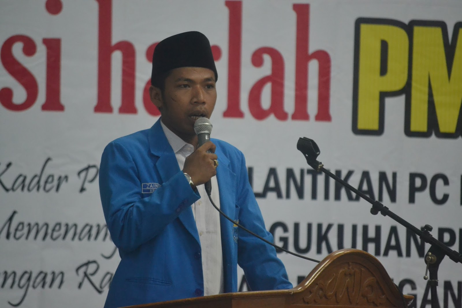 Ketua PKC PMII Jawa Timur Zainuddin