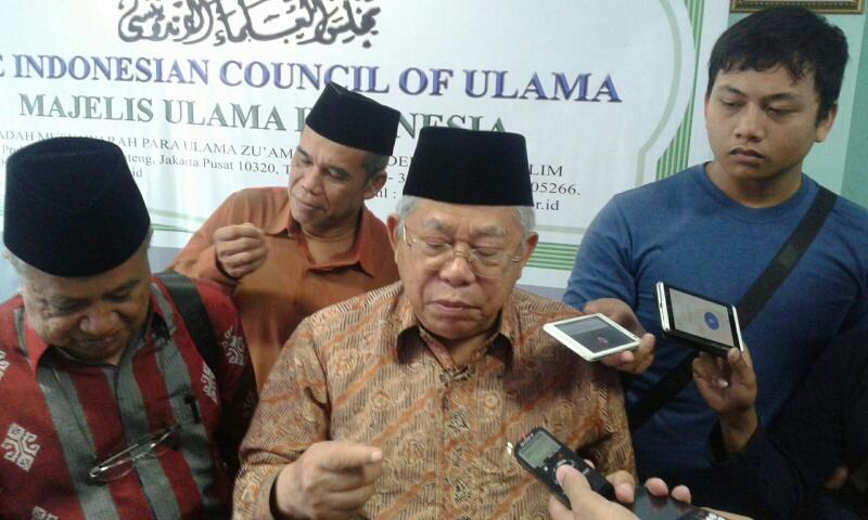 KH Ma'ruf Amin, Ketua Umum Majelis Ulama Indonesia (MUI) Pusat. (foto: ist)