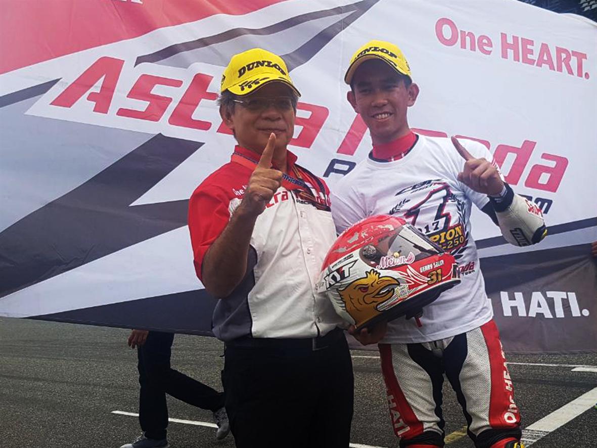 Gerry Salim Akhirnya Juara Asia di ARRC 2017 (Foto: AHRT)