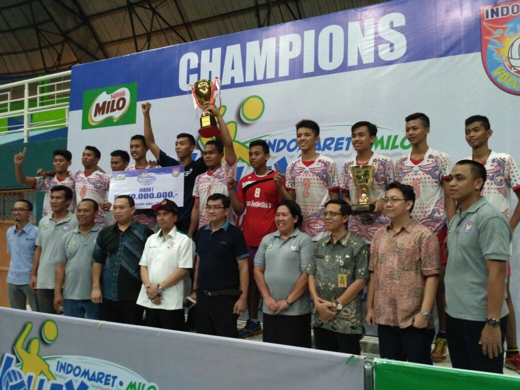 Indomaret Volleyball Tournament 2016, dan tahun ini akan diasakan lagi di GOR Sidoarjo. (foto : istimewa) 