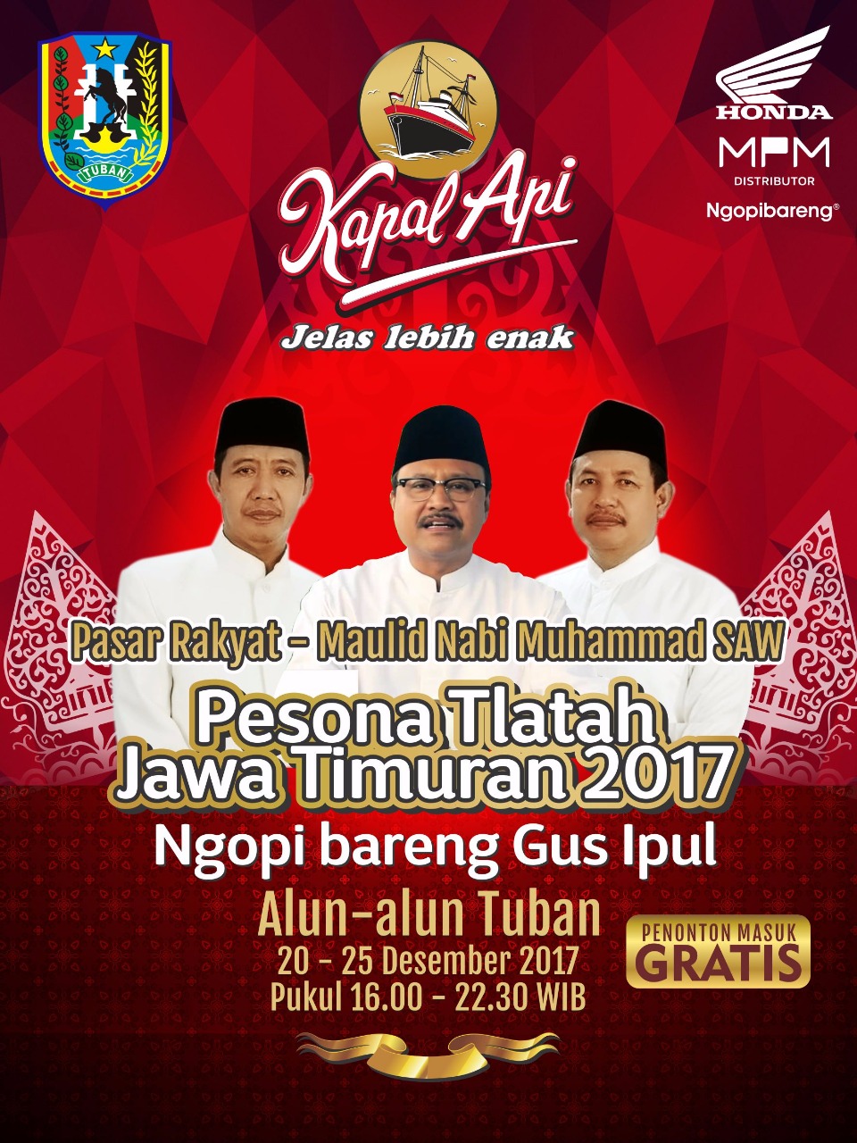 Pesona Tlatah Jawa Timuran 2017 Kini di Tuban Pesona Tlatah Jawa Timuran 2017 Kini di Tuban