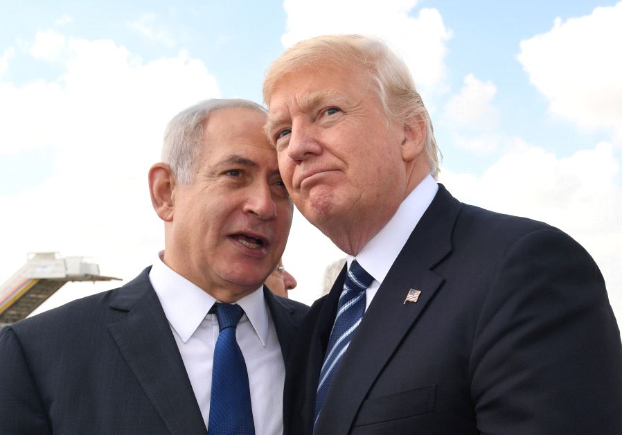  Perdana Menteri Israel Benjamin Netanyahu, dan Presiden Amerika Donald Trump. (Foto: afp)