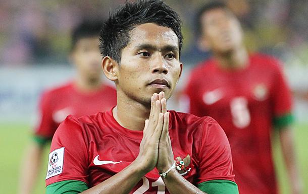 Andik Vermansah ketika membela Timnas Indonesia melawan Turki.foto:ist