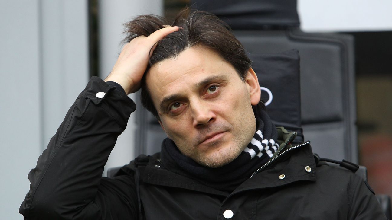 Vicenzo Montella. Siap-siap kemungkinan latih Milan lagi meskipun sudah dipecat