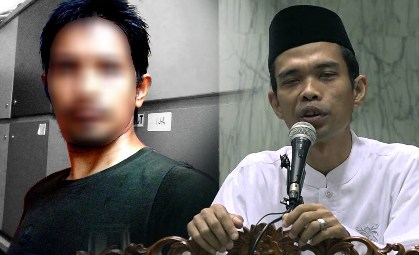 Zulfikar Akbar (kiri), Ustadz Abdul Somad (kanan).