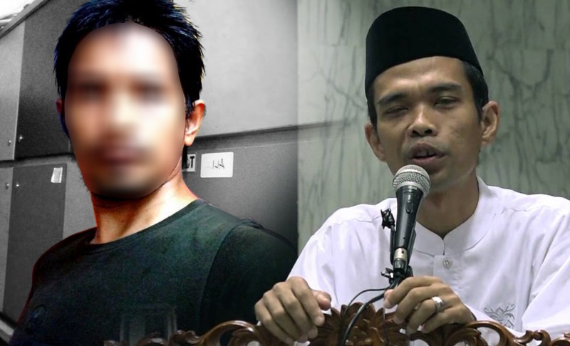 Zulfikar Akbar dan Ustadz Abdul Somad (Foto: Twitter)