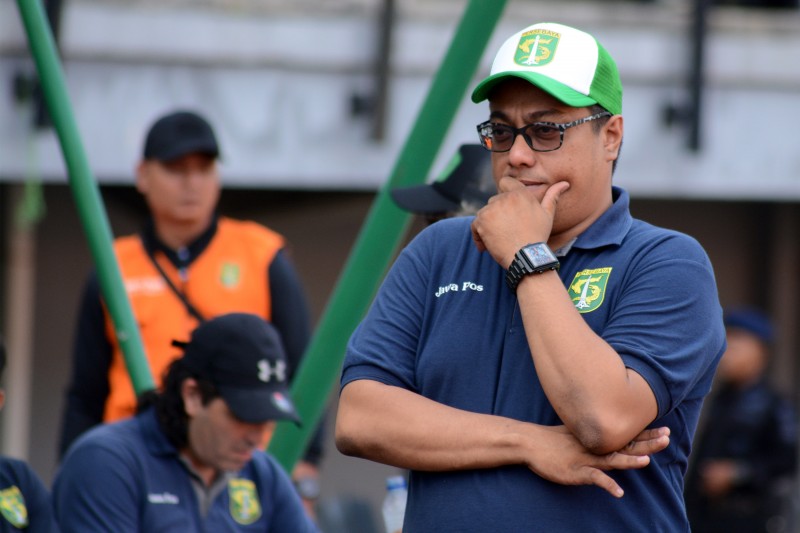 Manajer Persebaya Chairul Basalamah. (foto: hrs/ngopibareng)