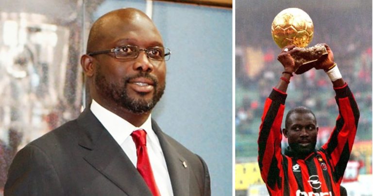 George Weah resmi memenangkan pemilihan presiden Liberia. foto;zambian.id 