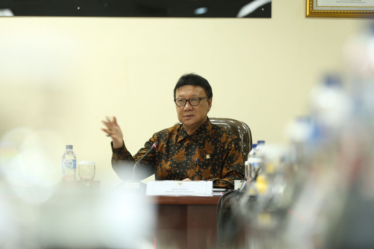 Menteri Dalam Negeri Tjahjo Kumolo. (Foto: Antara)