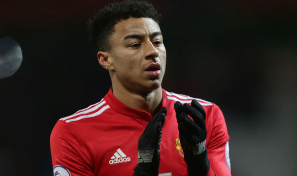 Winger Manchester United, Jesse Lingard. 