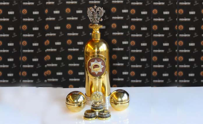 Botol vodka senilai Rp 16 miliar yang hilang  di Stockholm, Denmark. (foto: dok. pursuitist)
