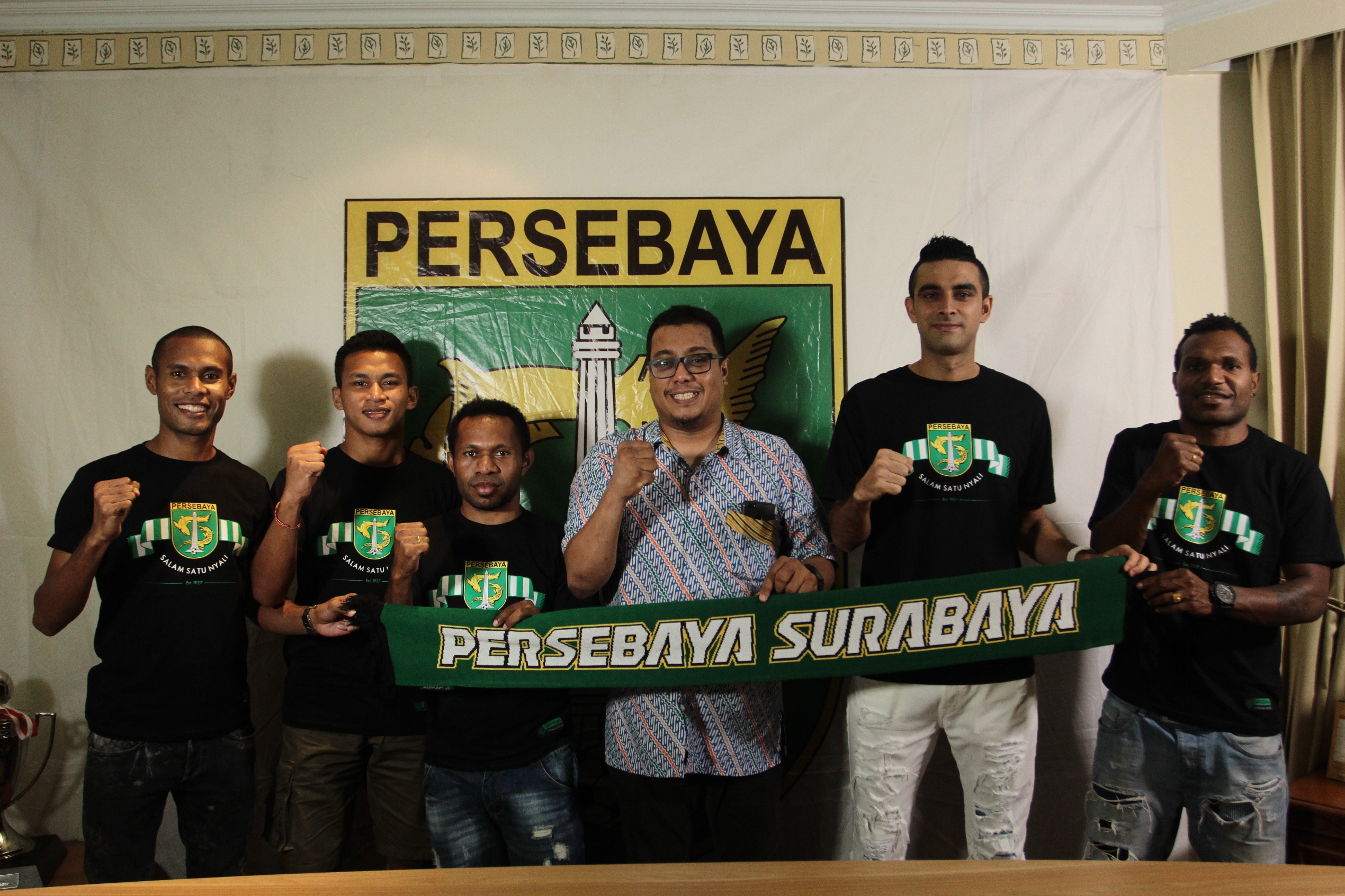 Persebaya umumkan lima pemain barunya. (foto: official)