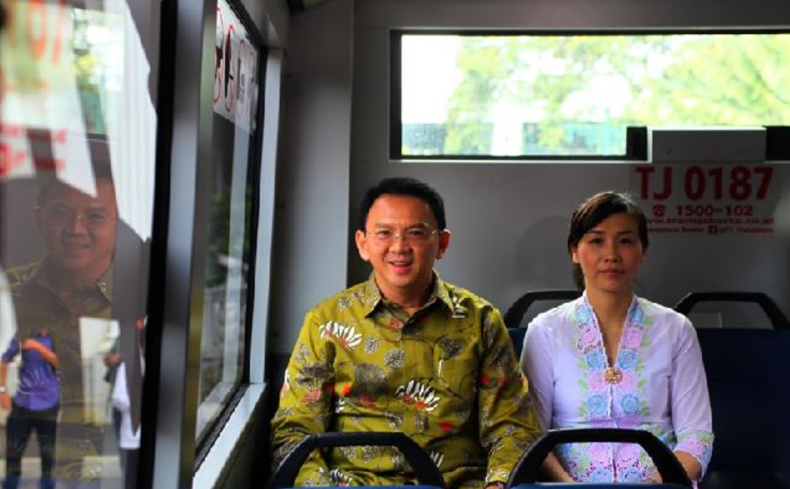 Ahok dan Veronica Tan. (Foto: Netral.news)