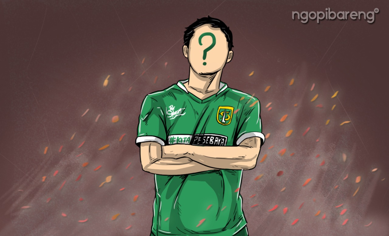 Ilustrasi pemain Persebaya Surabaya. (Ilustrator: Faizalachh)