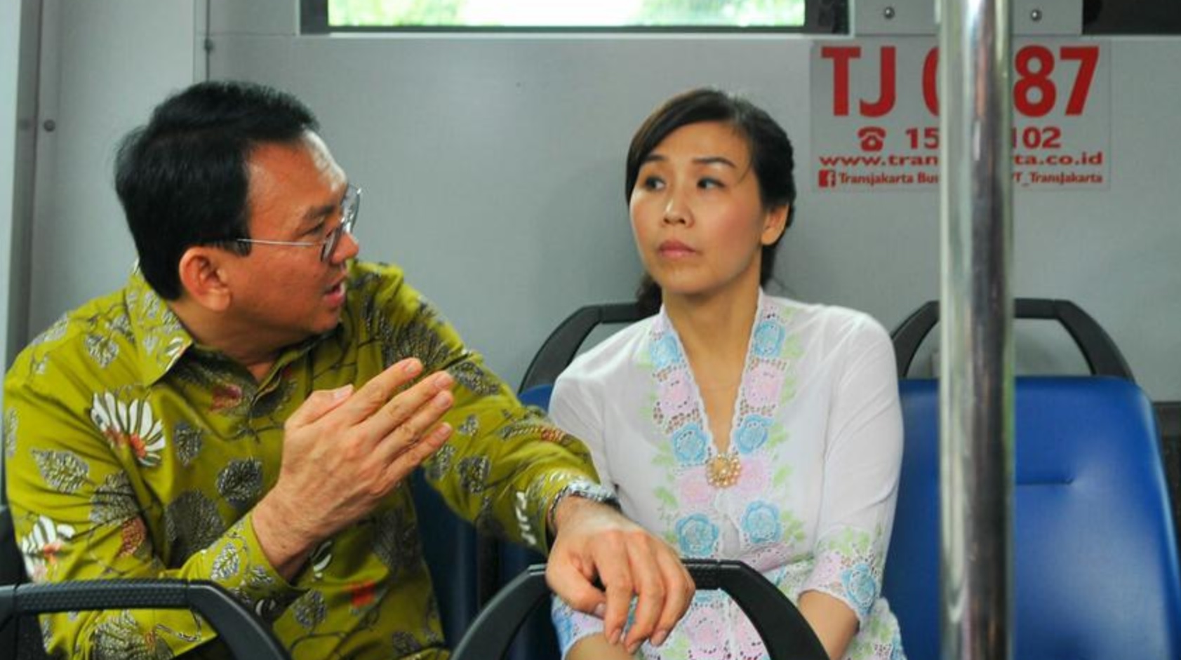 Basuki dan Veronica Tan. (Foto: Liputan 6)