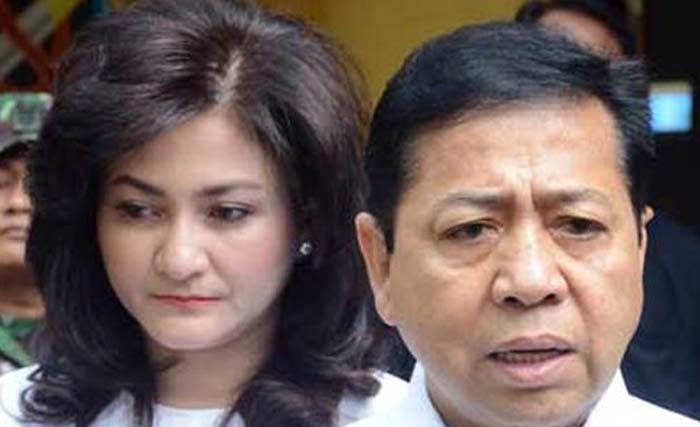 Setya Novanto dan istrinya Deisti Astriani Tagor. (foto: dokumentasi)