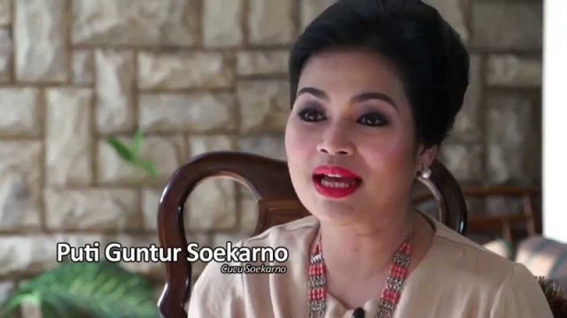 Puti Guntur Soekarno calon Wakil Gubernur Jawa Timur. (Foto: Youtube)