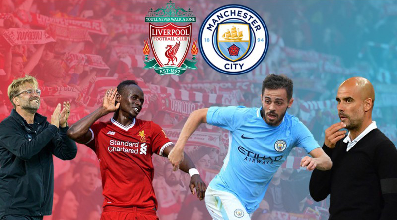 Ilustrasi. Big match antara Liverpool vs Manchester City.