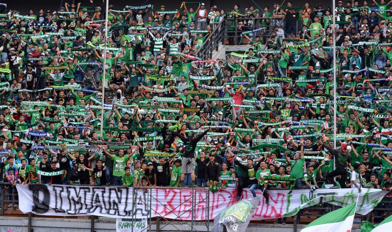 Suporter Persebaya Bonek Mania. (foto: ngopibareng) 