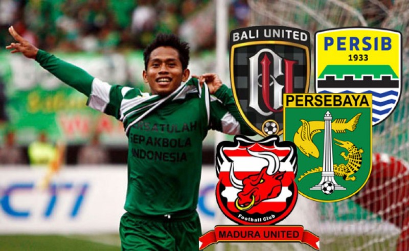 Andik Vermansah saat masih berkostum Persebaya. 