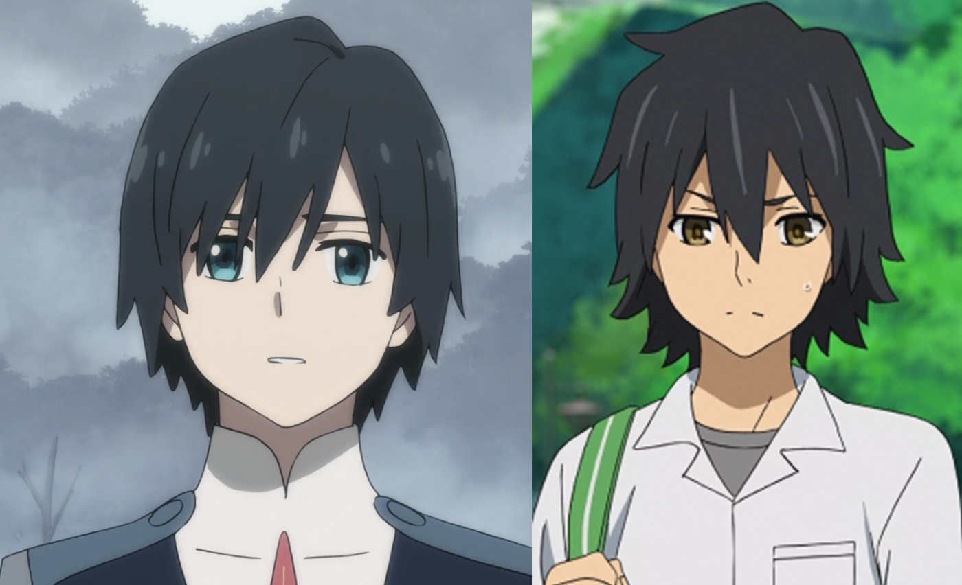 kiri ( Hiro ) kanan ( Yadomi Jinta )