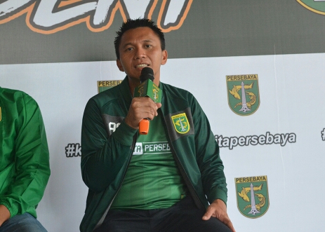 Presiden tim Persebaya, Azrul Ananda.  (foto: hrs/ngopibareng)