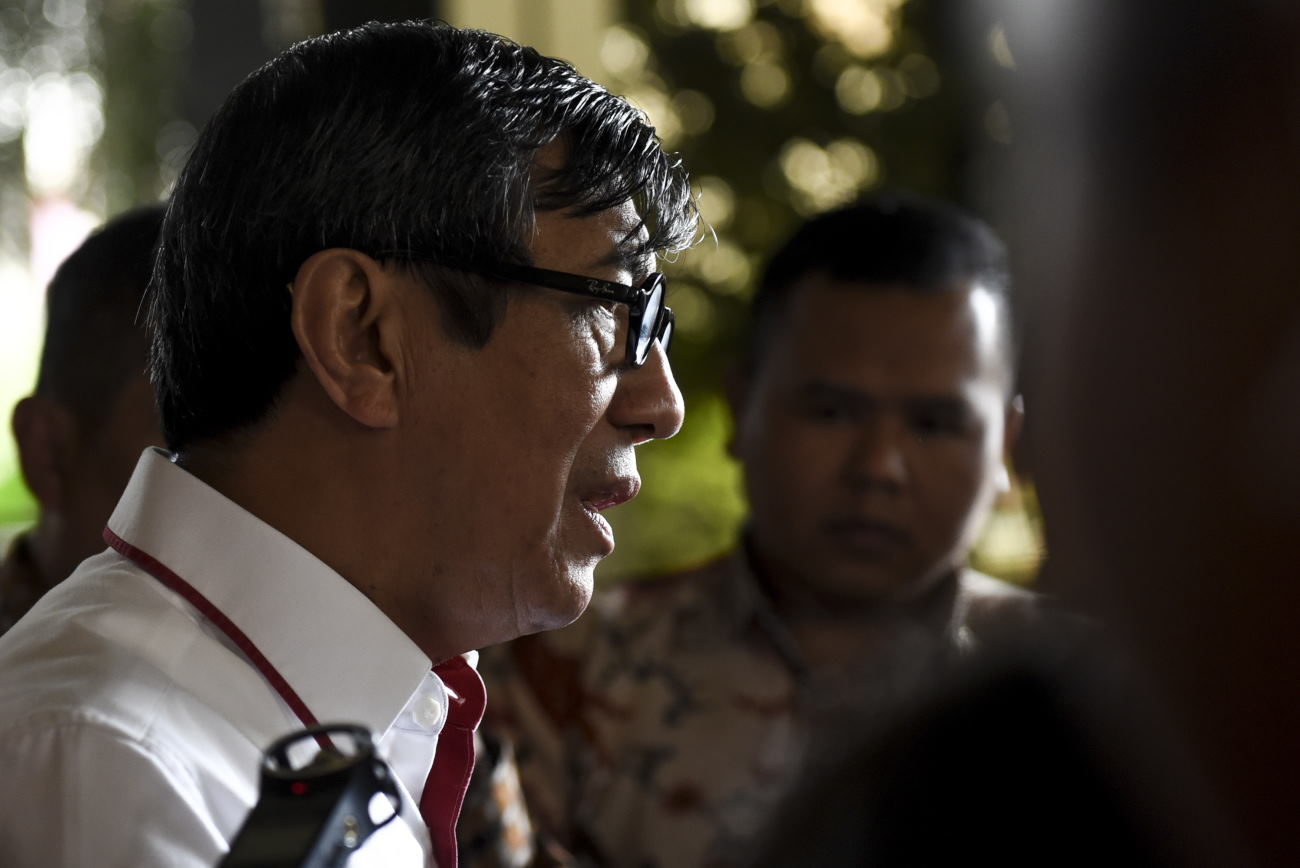 Menteri Hukum dan Hak Asasi Manusia Yasonna Laoly. (Foto: Antara)