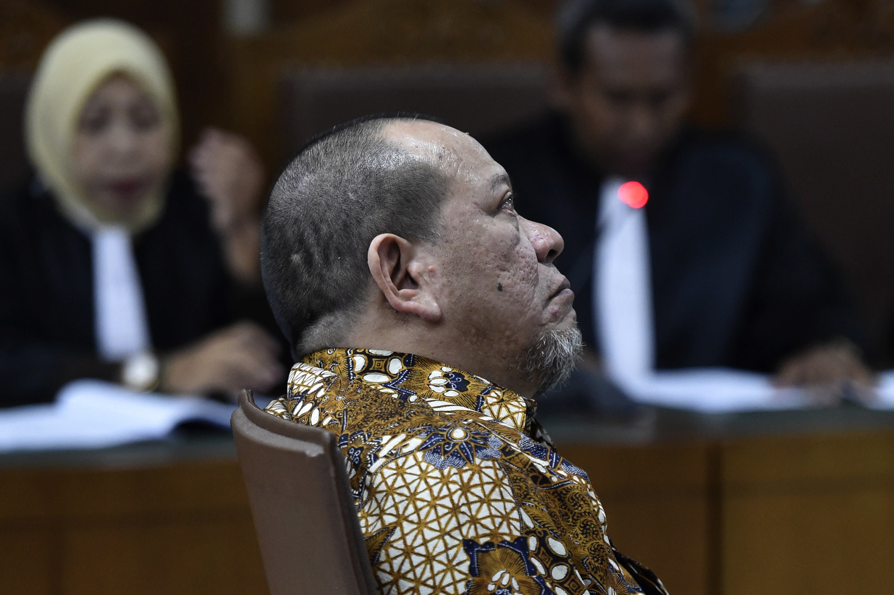 Ketua Umum Kadin Jawa Timur La Nyalla Mattalitti. (Foto: Antara)