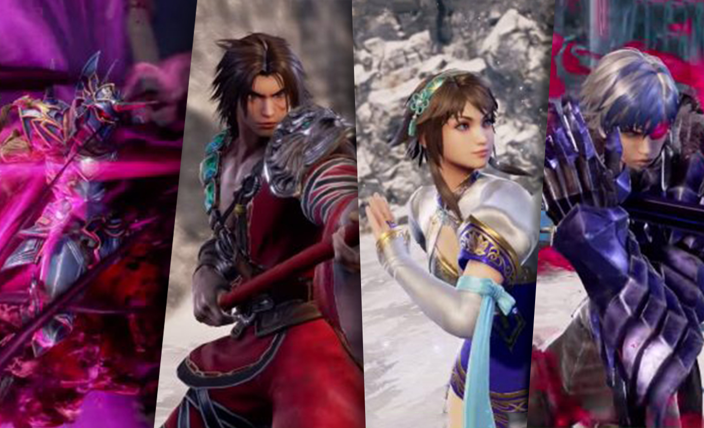 dari kiri ke kanan Nightmare, Kilik, Xianghua dan Grøh