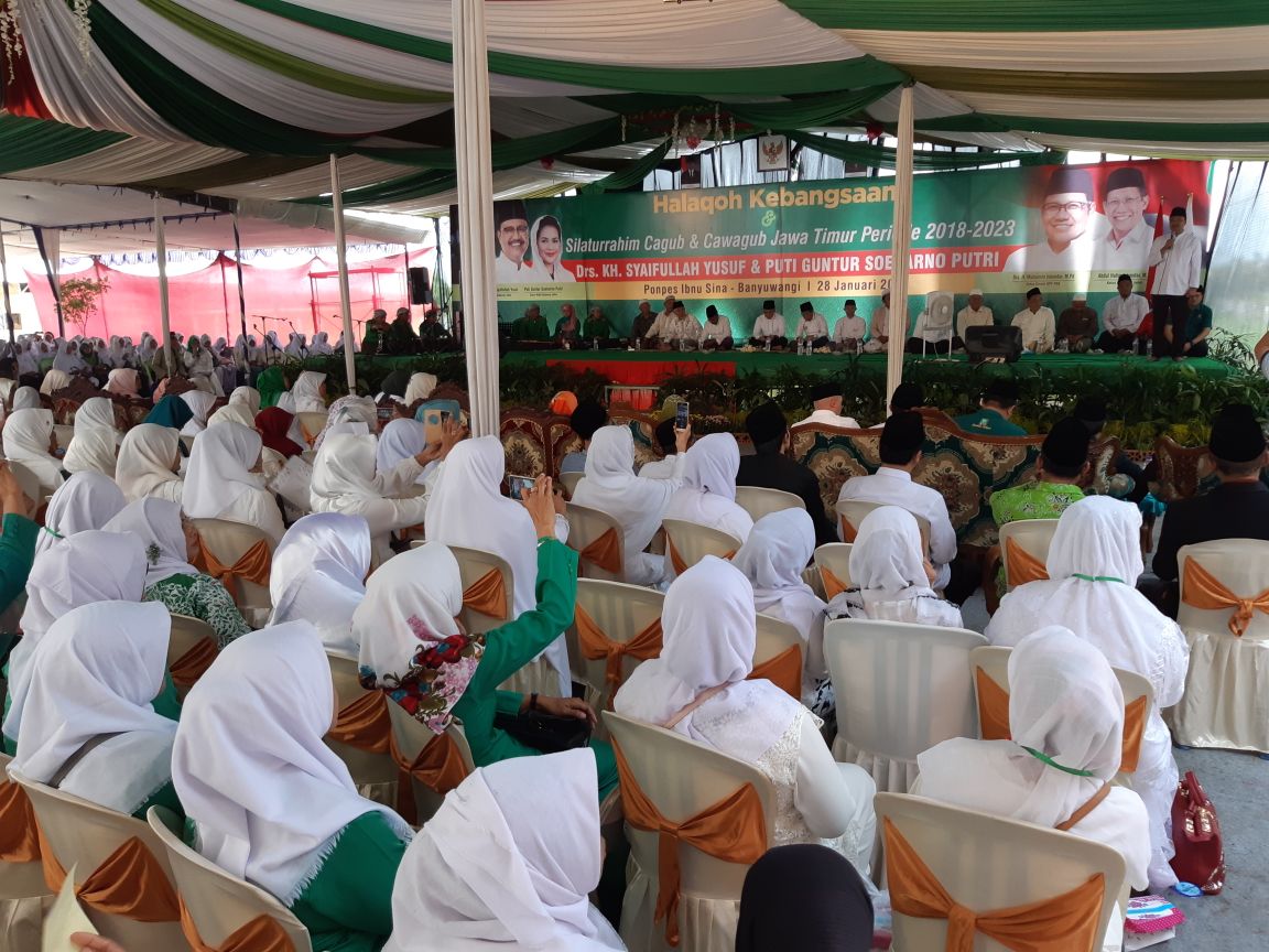 Halaqoh kebangsaan di Banyuwangi. (Foto : ngopibareng.id)