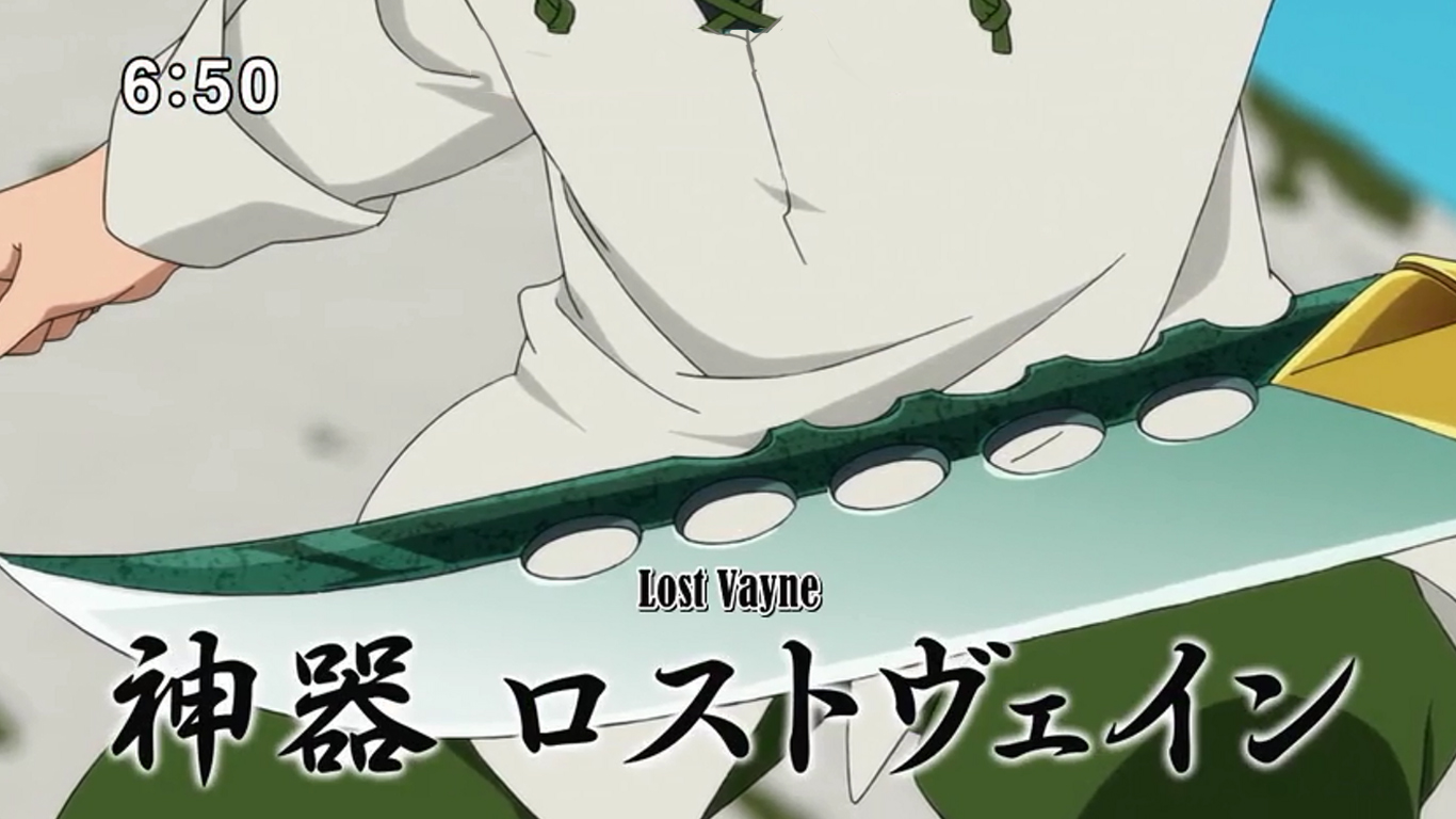 Senjata suci milik Meliodas yang telah kembali 