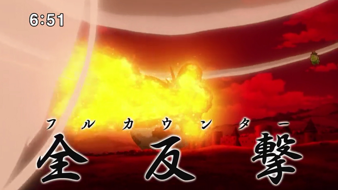 Serangan Albion yang di Full Counter oleh Meliodas dan para klonnya