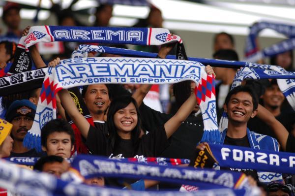 Dukungan Aremania dipastikan membludak saat Arema menghadapi Bhayangkara FC, malam nanti;foto;ongisnade