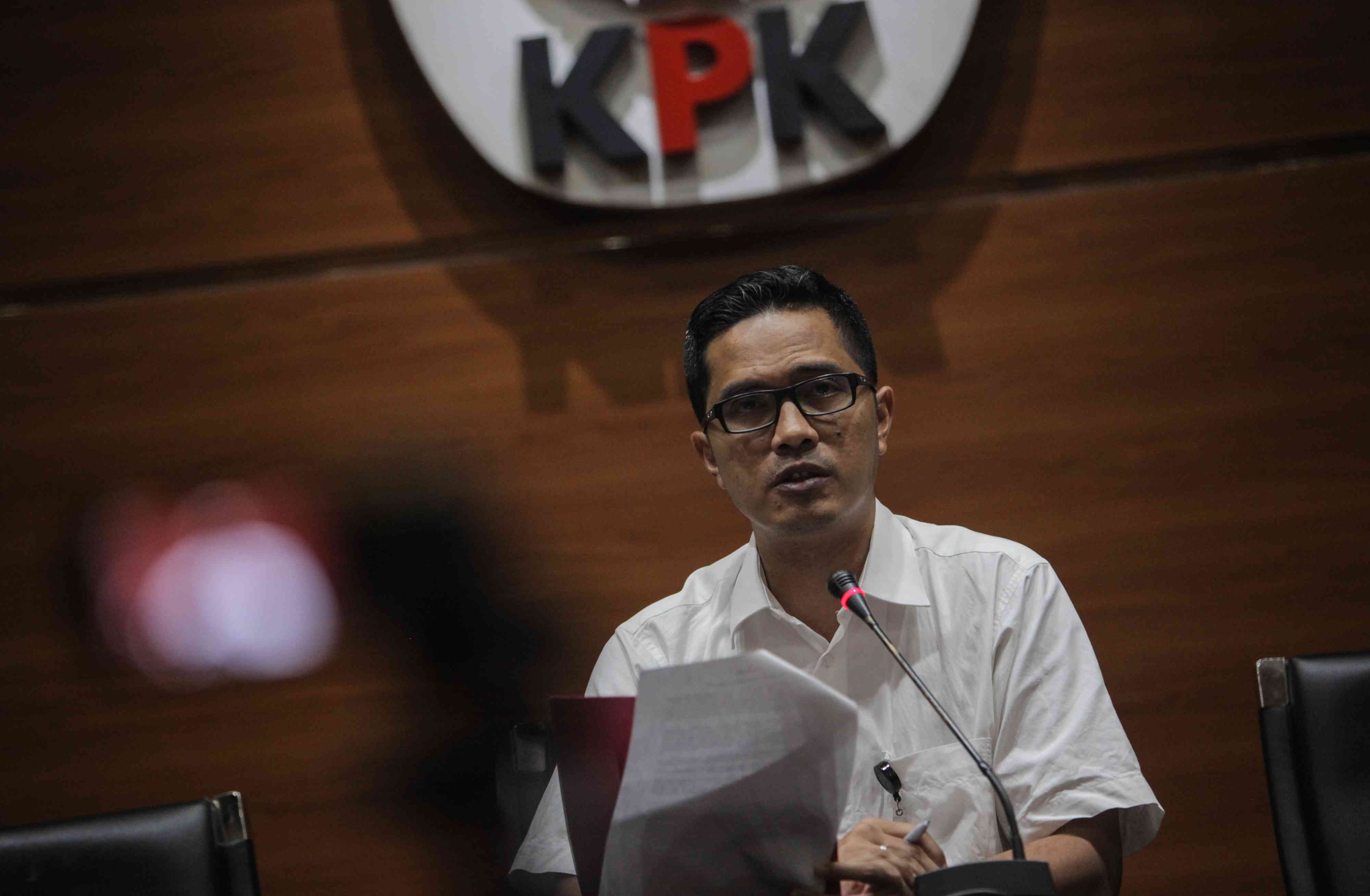 Juri Bicara Komisi Pemberantasan Korupsi (KPK) Febri Diansyah. (Foto: Antara)