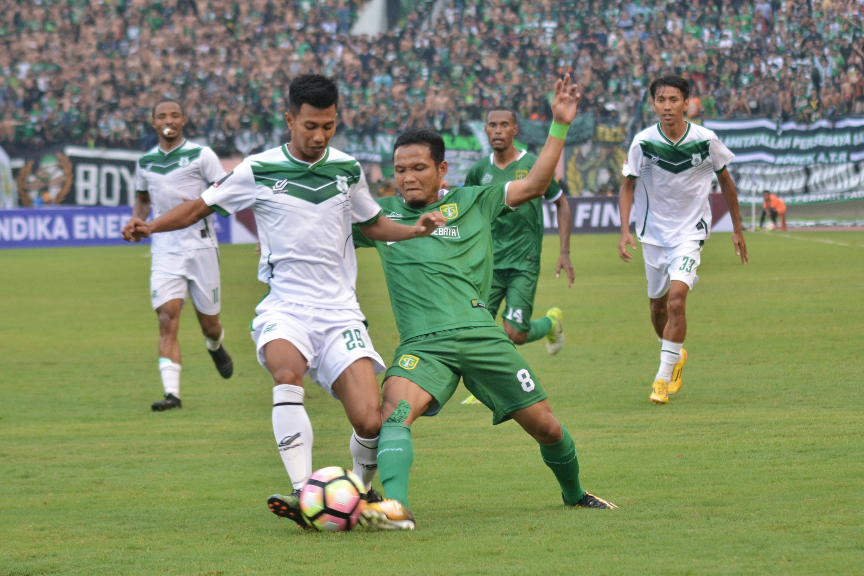 Persebaya vs PSMS Medan di babak delapan besar, Piala Presiden 2018, Sabtu 3 Februari 2018. (foto: hrs/ngopibareng)