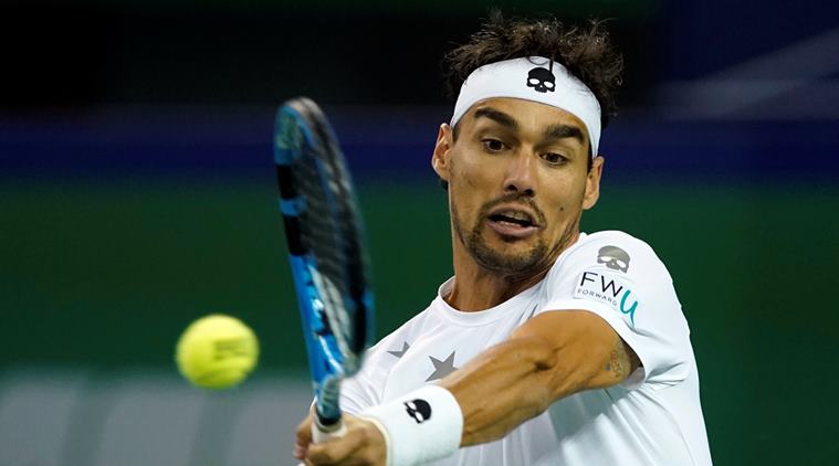 Petenis nomor satu Italia Fabio Fognini. (foto: Reuters)