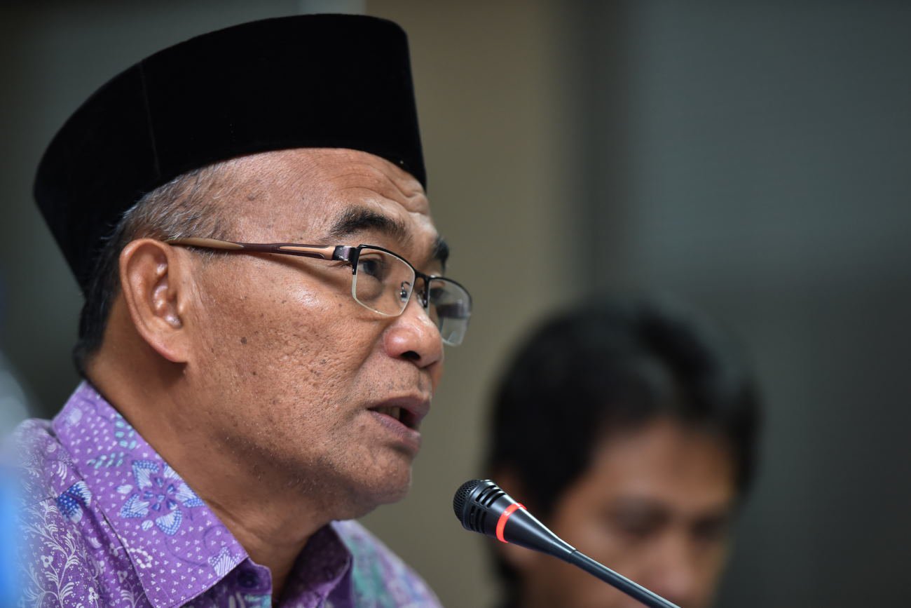 Menteri Pendidikan dan Kebudayaan (Mendikbud) Muhadjir Effendy. (Foto: Antara)
