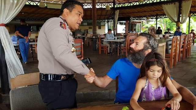 Penemuan Alum, bocah Argentina, di Toraja. (Foto: Dok. Polres Tana Toraja)