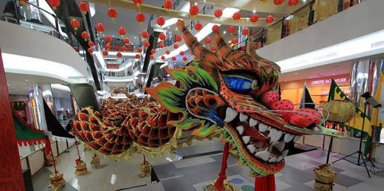 Naga-naga Cap Go Meh dipersiapkan matang. foto:dokpanitia