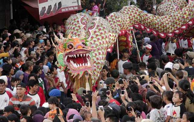 Keramaian yang memungkinkan tercipta saat street festival digelar. foto:dok Bogor