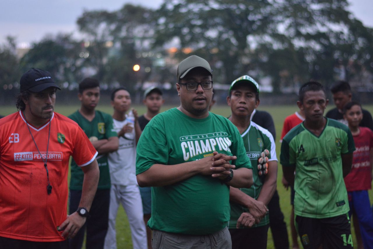 Manajer Persebaya Chairul Basalamah. (Foto: hrs/ngopibareng)